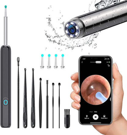 Nettoyeur d’Oreilles Smart Vision – Éliminez les Bouchons de Cérumen en Toute Sécurité et Économisez sur les Soins ORL !