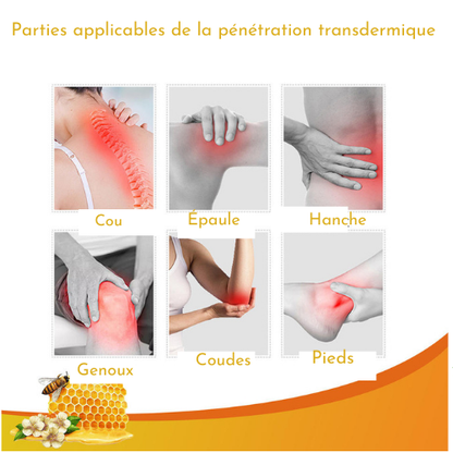 🐝 Crème Naturelle au Venin d’Abeille – Dites adieu aux douleurs articulaires et musculaires 🌿